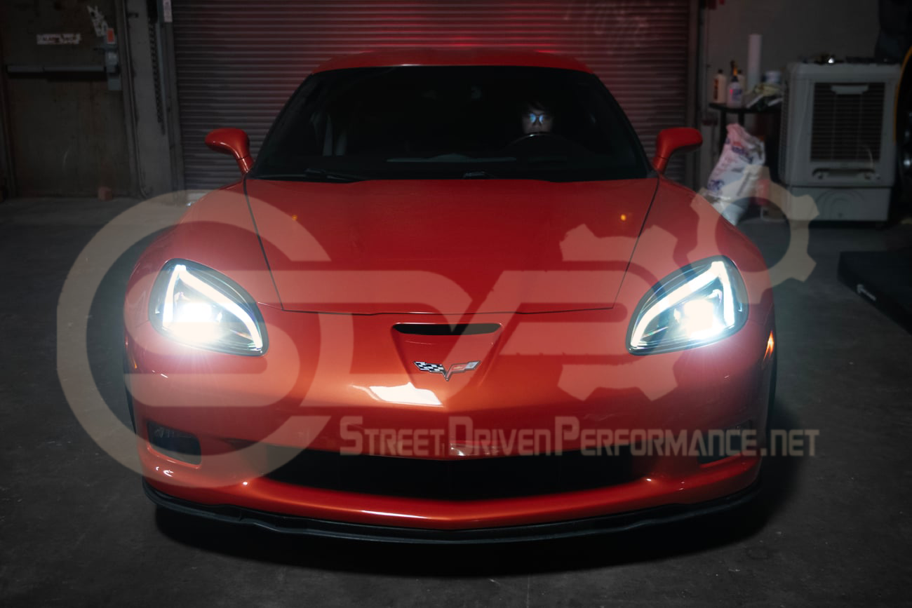 2005-2013 CORVETTE C6 | C8 STYLE TURN SIGNAL HEADLIGHTS